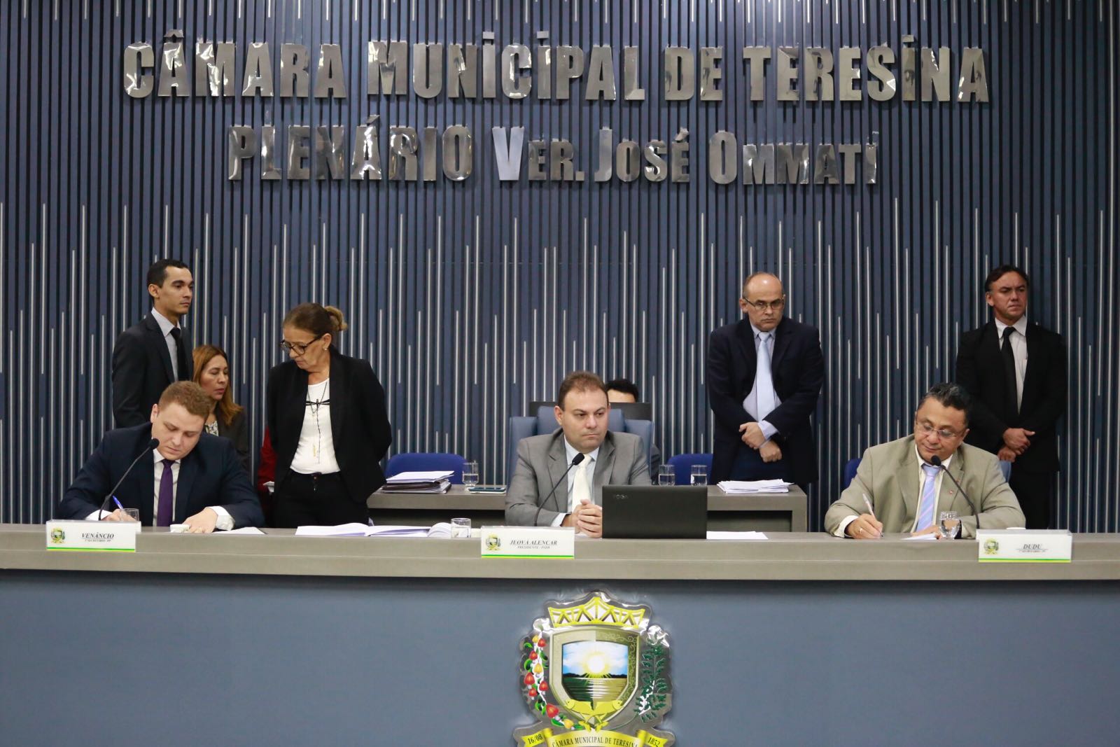 Sessão na Câmara Municipal de Teresina