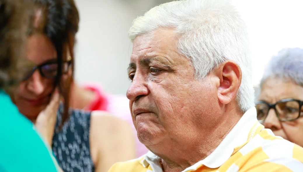 Francisco das Chagas, pai de Chagas e Bruno Queiroz 