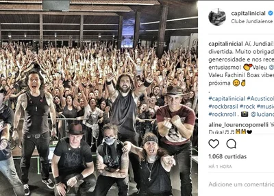Capital Inicial em show na cidade de Jundiaí, São Paulo 