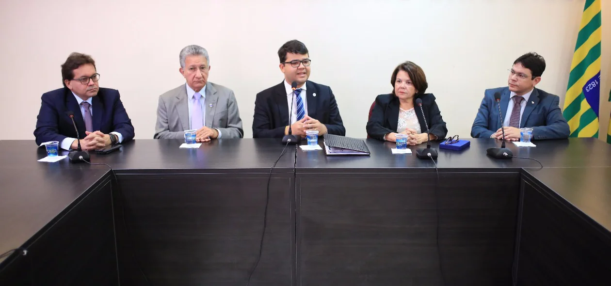 Chico Lucas em seu pronunciamento