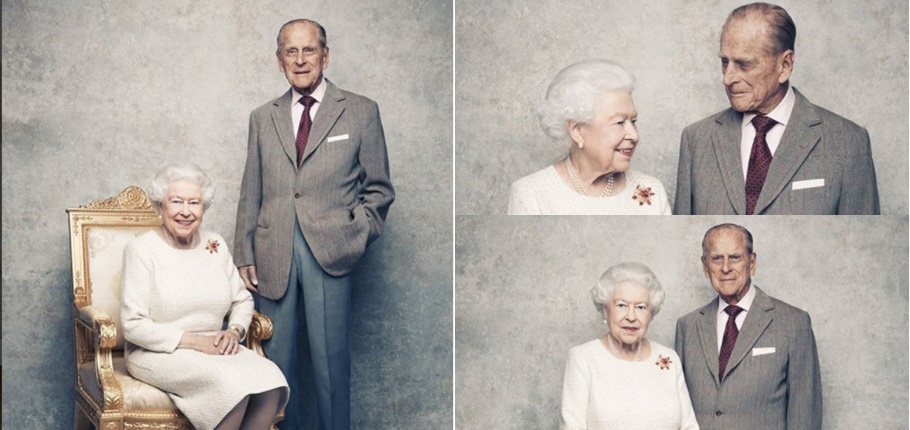 70 anos de casamento da rainha Elizabeth II e o príncipe Philip 