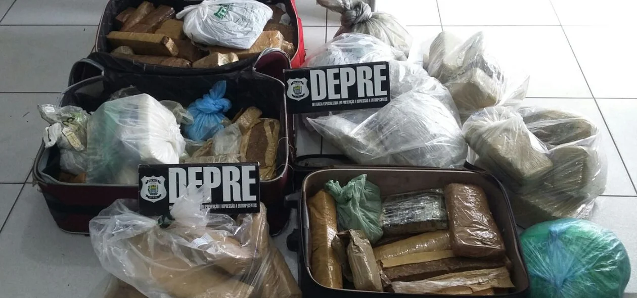 Incineração de drogas em Teresina 