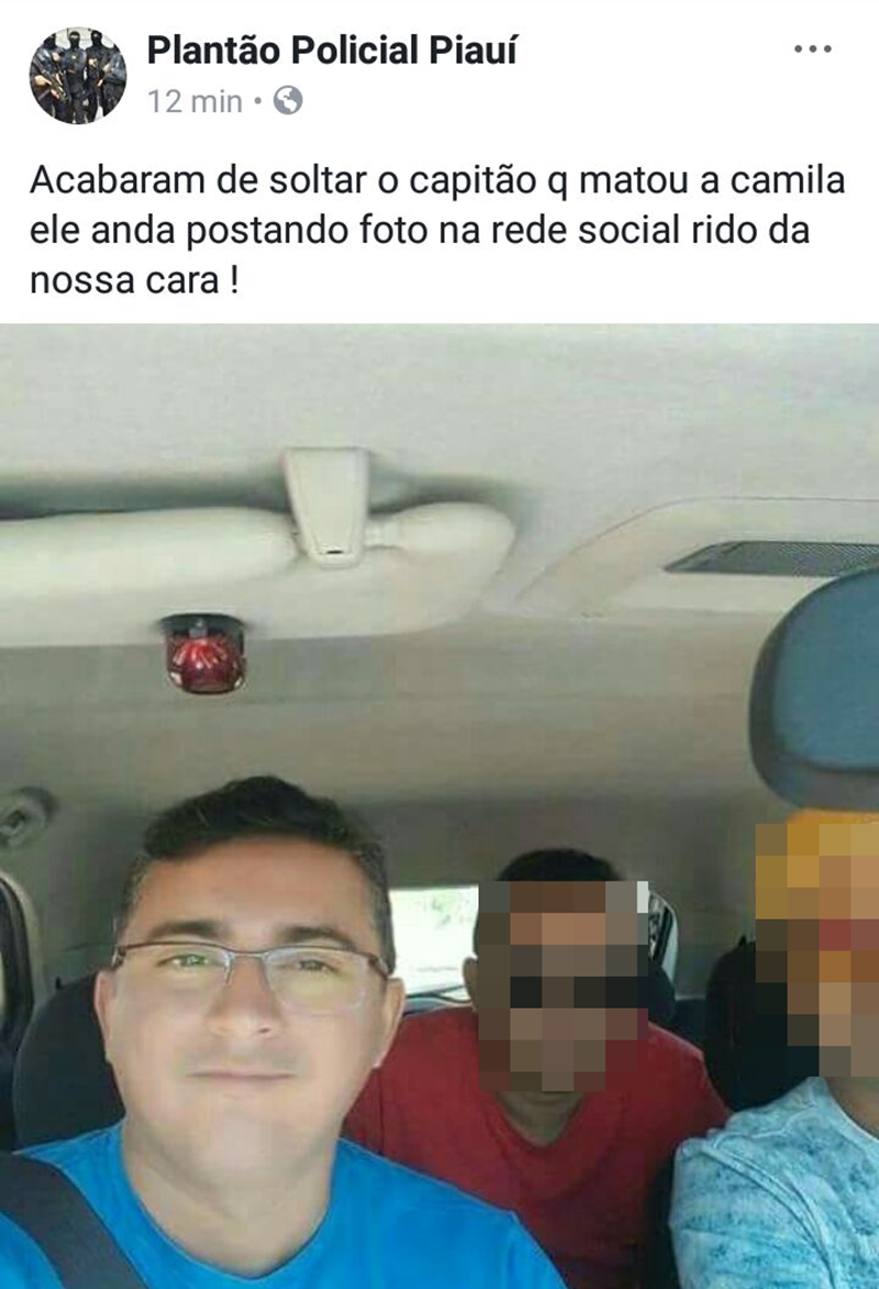 Capitão Allisson Wattson não está em liberdade
