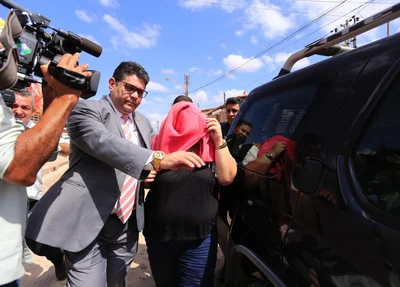 Elizana foi presa nessa manhã