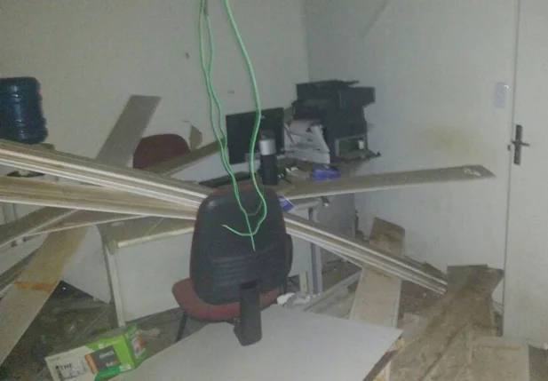 Explosão na agência bancária