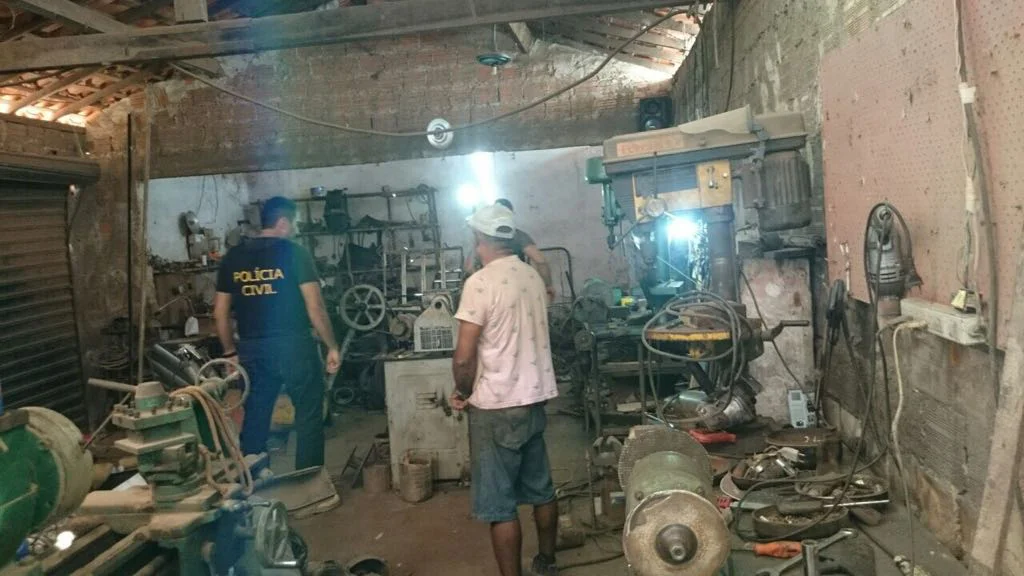 A ação se deu em cumprimento a mandado de busca e apreensão