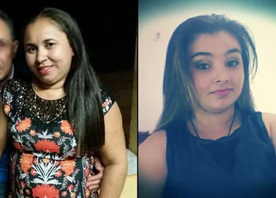 Carmen Lúcia Vieira Cardoso e a filha, Natália Cardoso da Costa