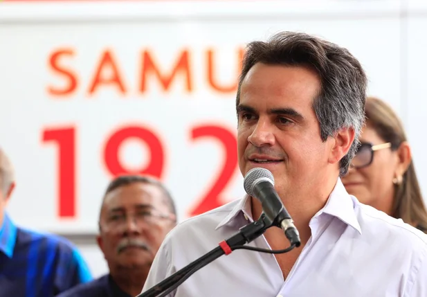 Ciro Nogueira durante seu pronunciamento