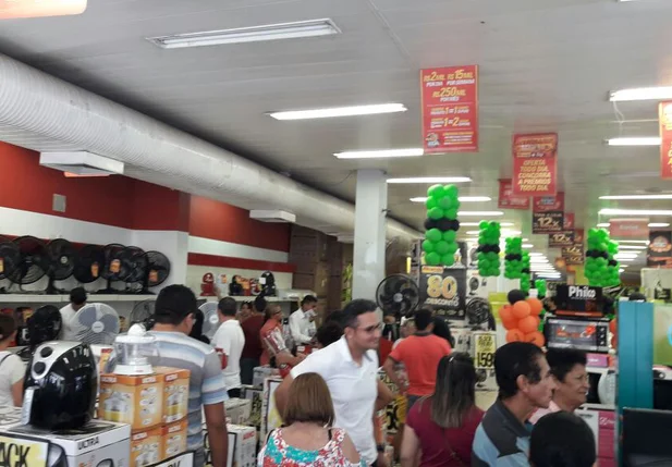 Compras no Black Friday no Centro de Teresina