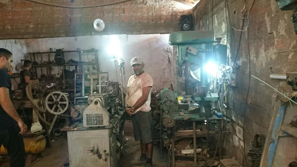 Local onde as armas eram fabricadas