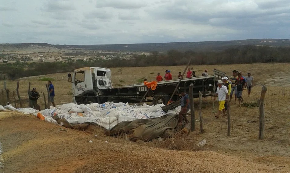 O motorista perdeu o controle do veículo