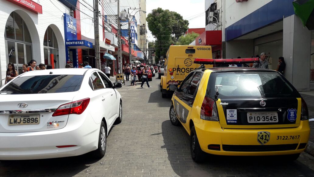 Strans no Centro de Teresina