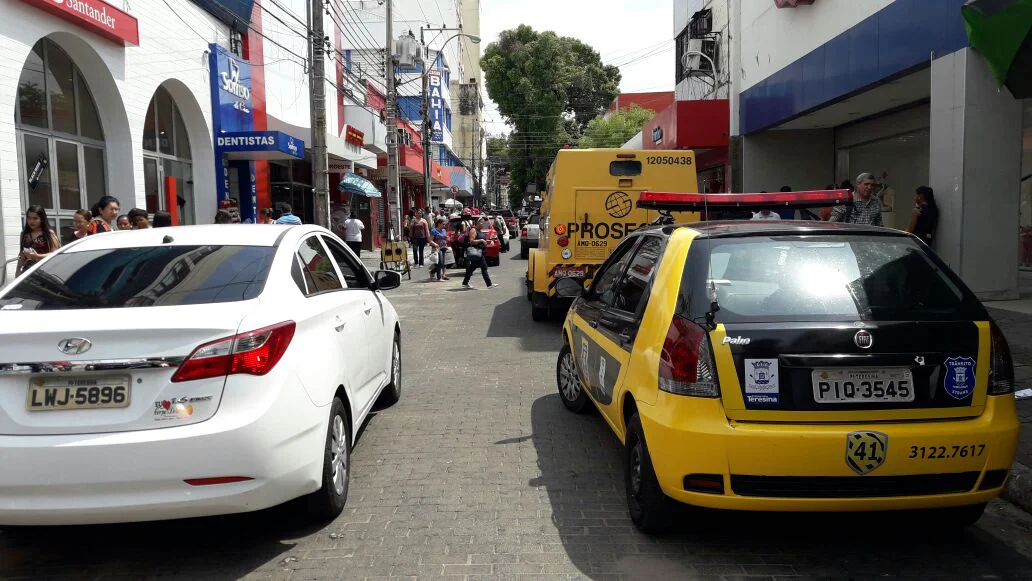 Strans no Centro de Teresina