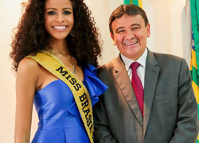 Wellington Dias e Monalysa Alcântara