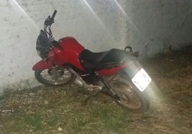 Motocicleta recuperada