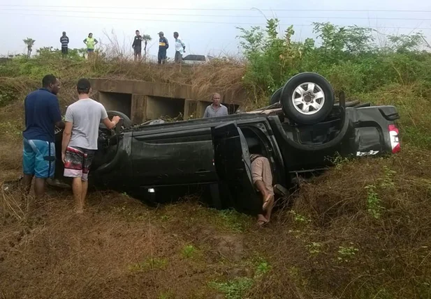 O acidente teve vítima fatal