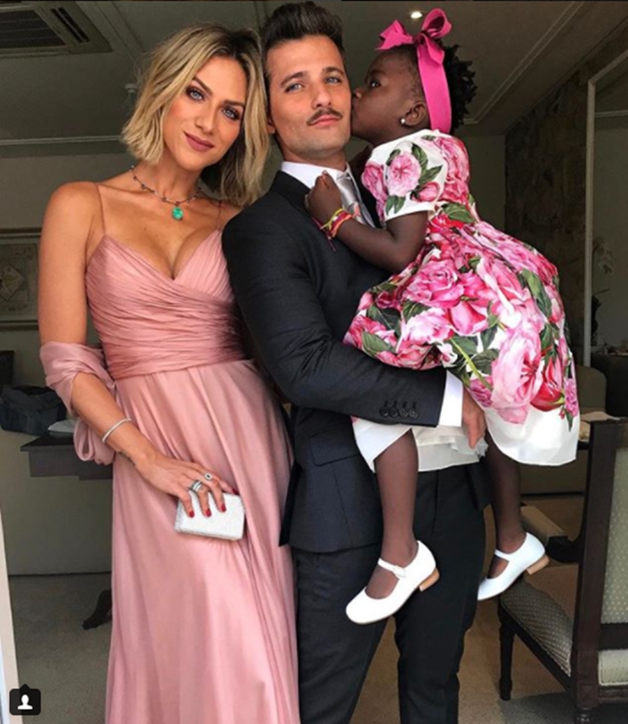 Bruno Gagliasso, Giovana e Titi 