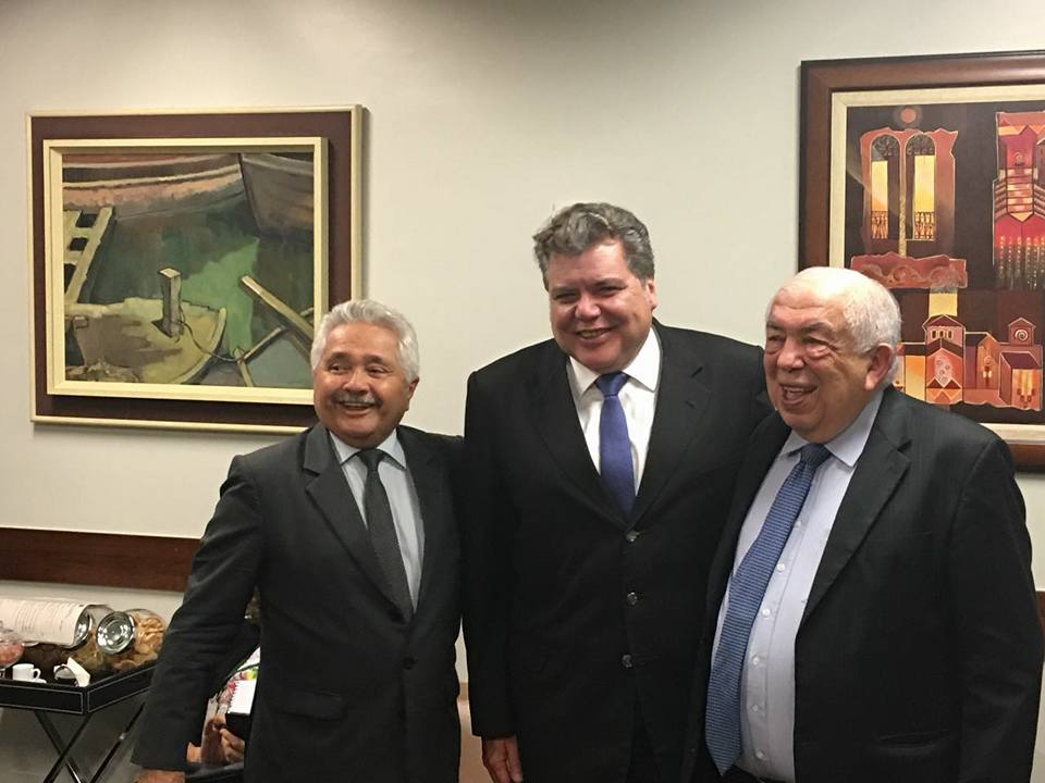 Audiência com Sarney Filho, Suely Araújo e Paes Landim