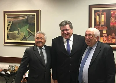 Audiência com Sarney Filho, Suely Araújo e Paes Landim