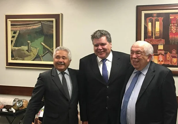 Audiência com Sarney Filho, Suely Araújo e Paes Landim