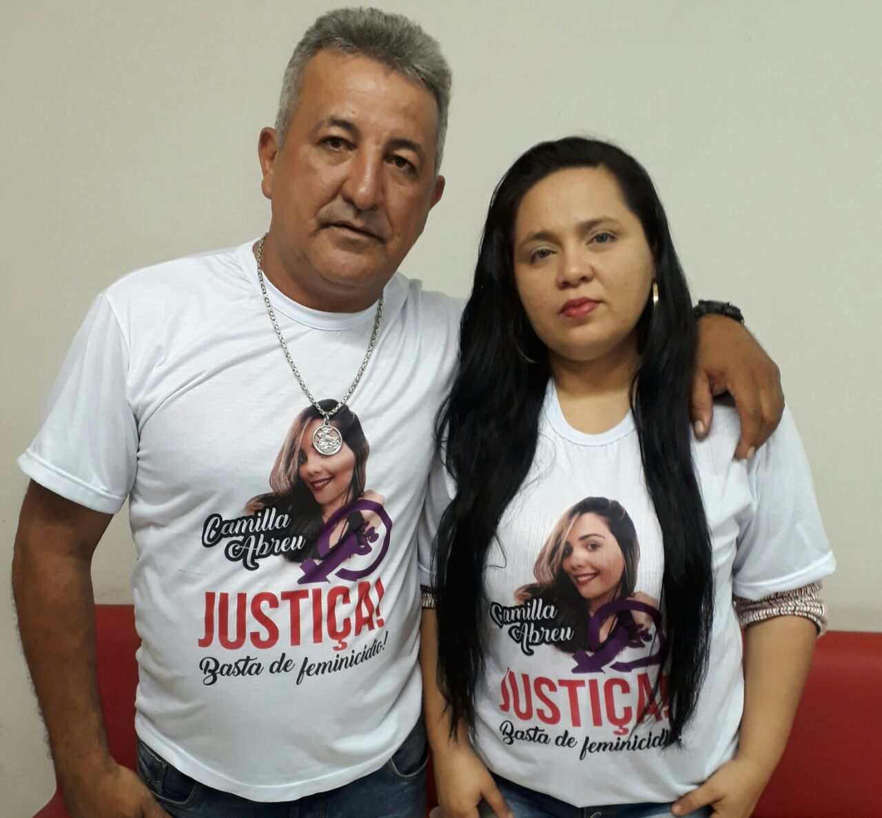 Jean Carlos e Ravenna Castro