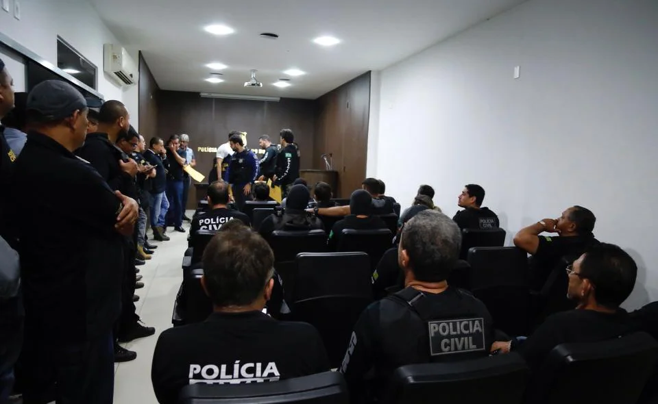 Policiais civis deflagram Operação Refranata