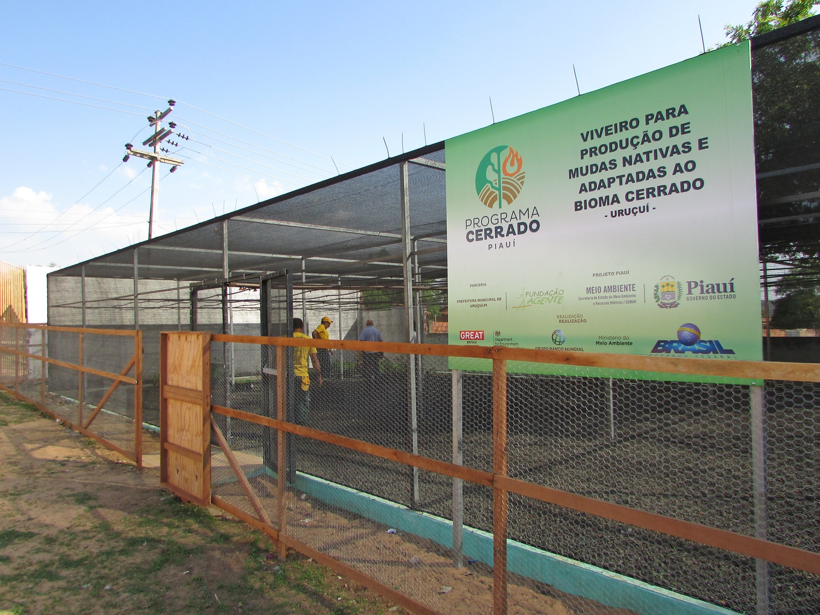 Três viveiros de mudas foram entregues aos municípios