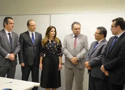 Reunião com o ministro da Saúde