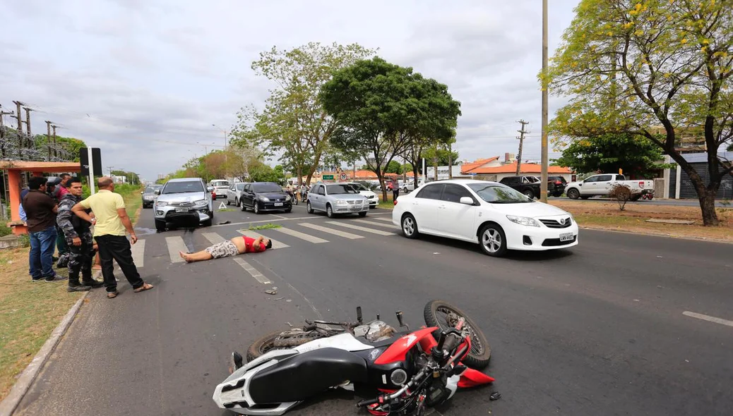 Acidente na Avenida João XXIII