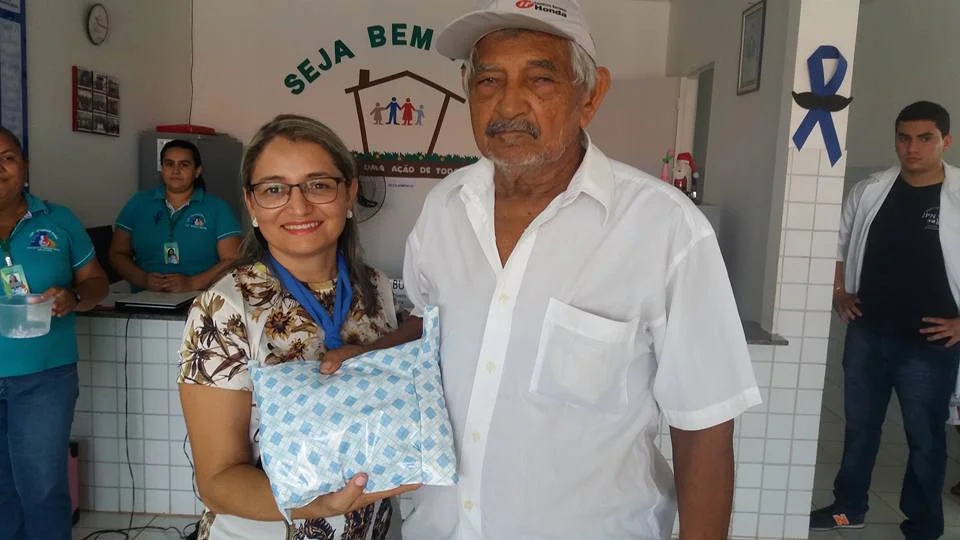 Entrega de presente 