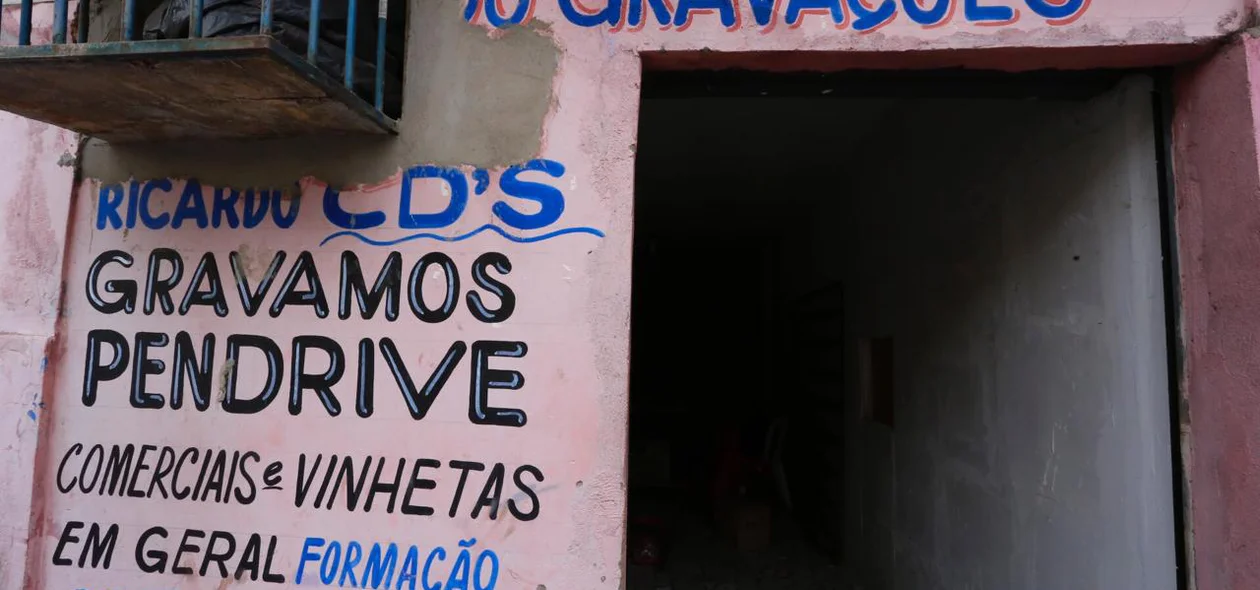 Local onde apreenderam produtos