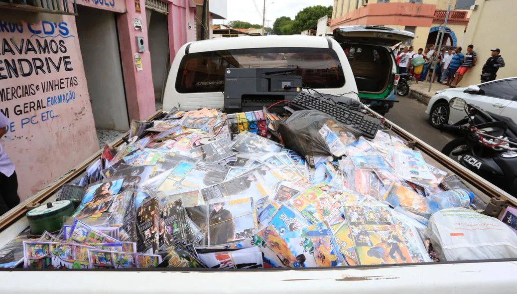 Produtos pirateados