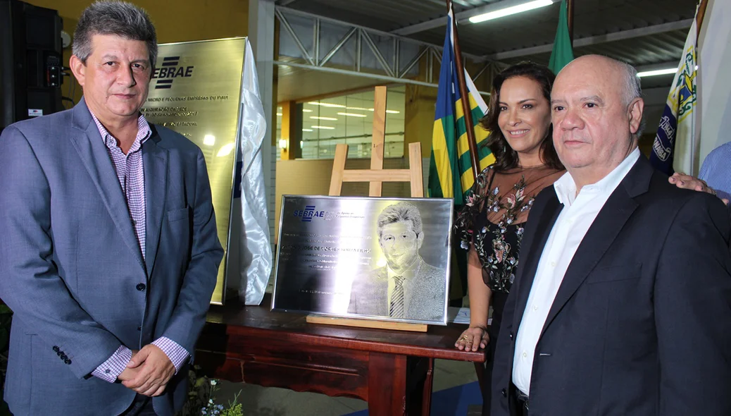 Zé Filho foi homenageado durante inauguração da nova sede do SEBRAE