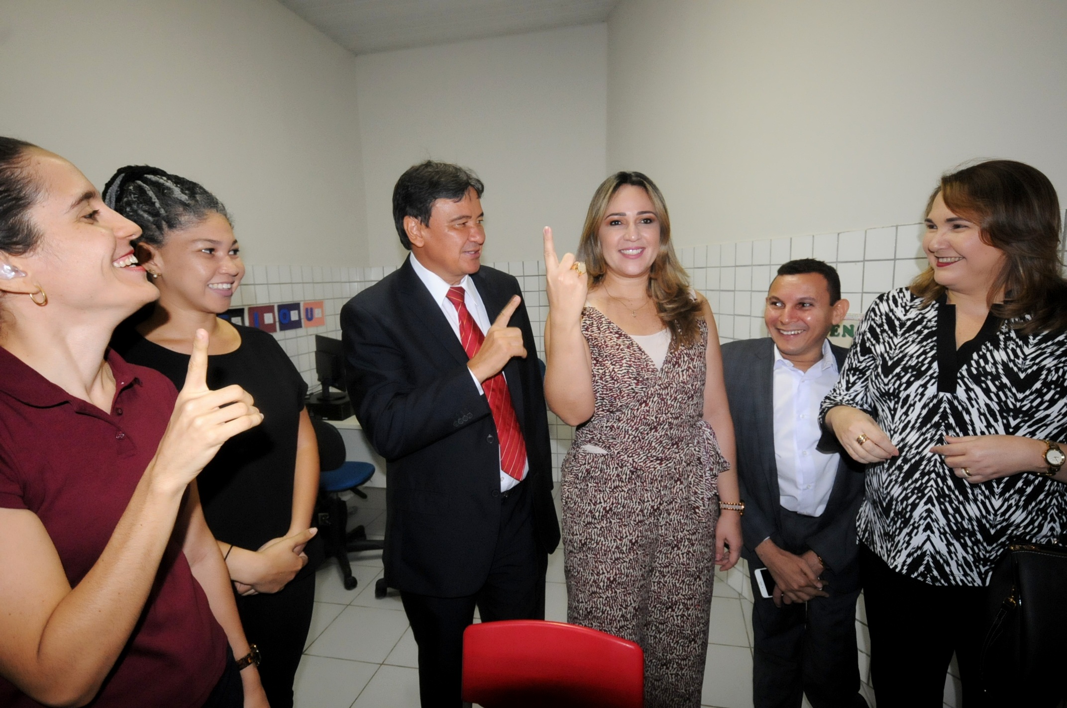 Governador Wellington Dias e Rejane Dias