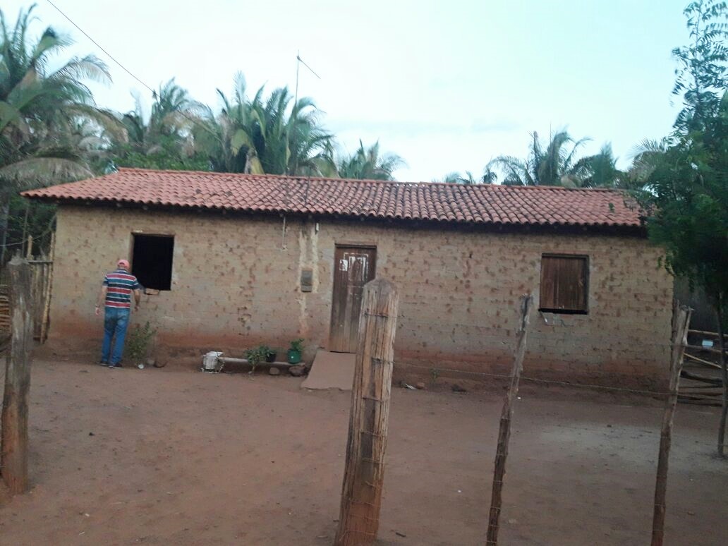 Residência onde ocorreu o feminicídio