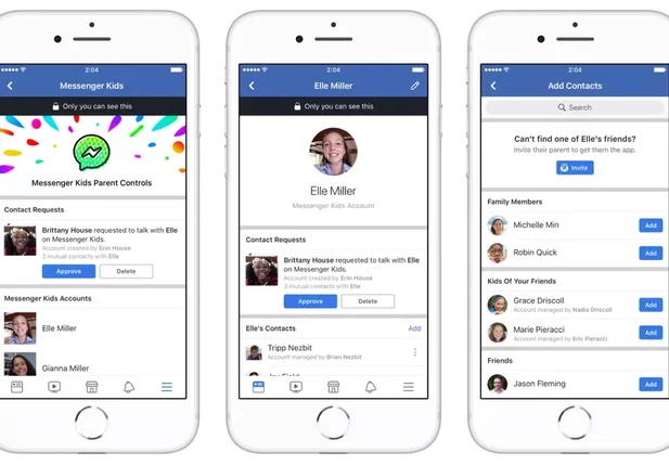 Facebook lança Messenger Kids para crianças de até 13 anos