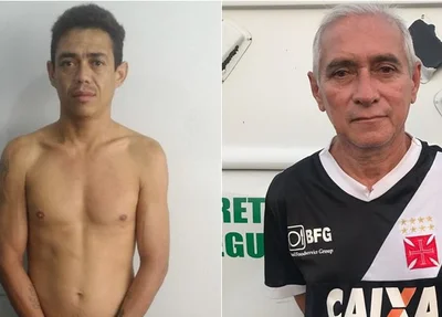 Acusados dos estupros 