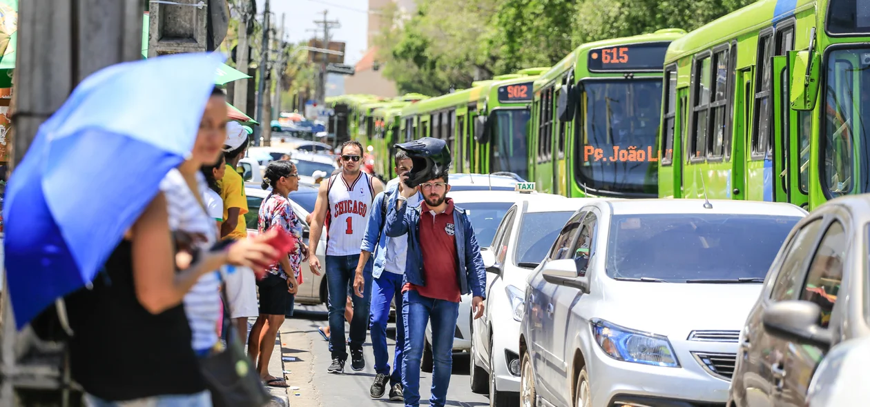 Congestionamento na Frei Serafim 