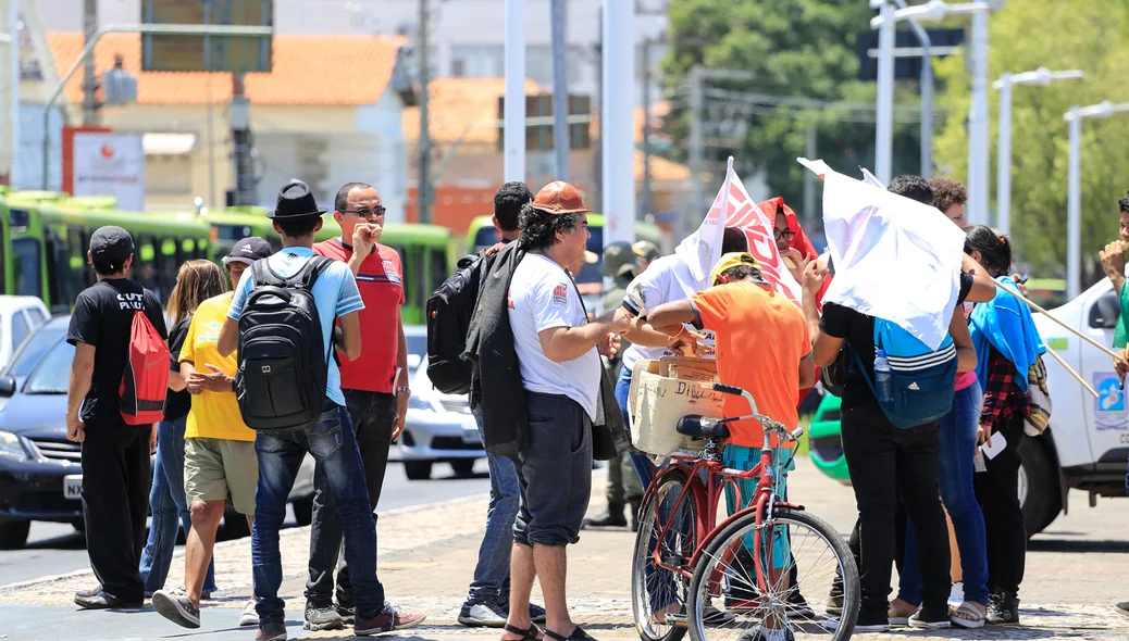 Manifestação em Teresina 