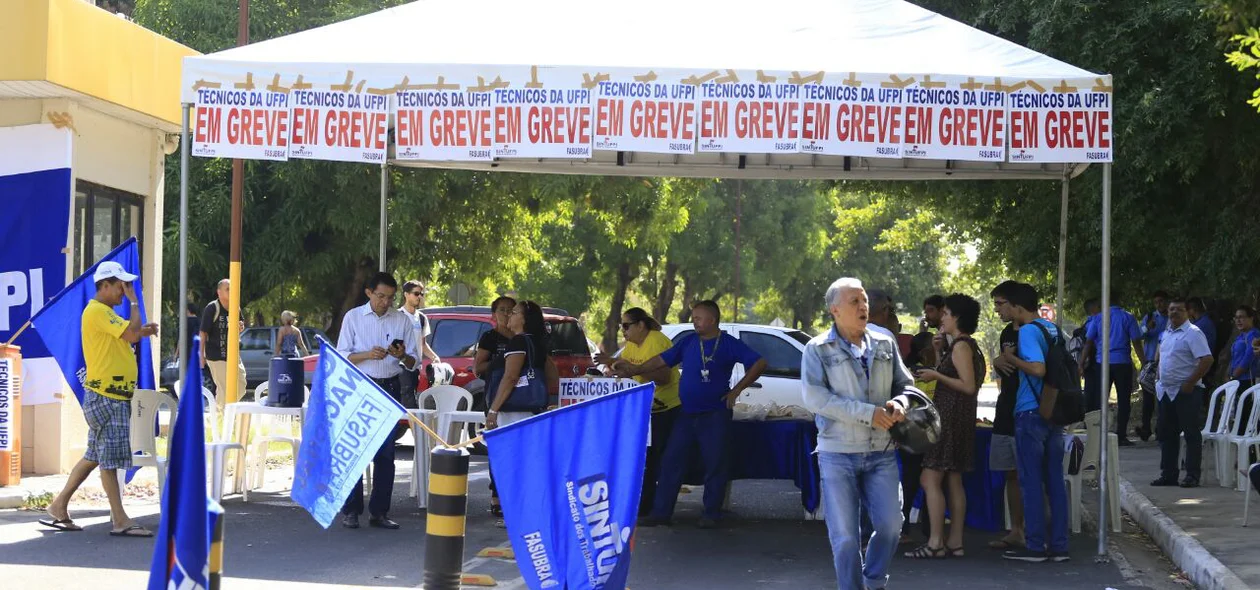 Trabalhadores fazem paralisação contra a Reforma da Previdência