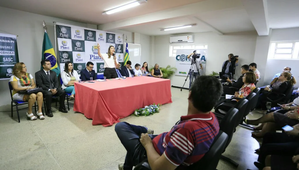 Inauguração da Cozinha Comunitária da Uespi