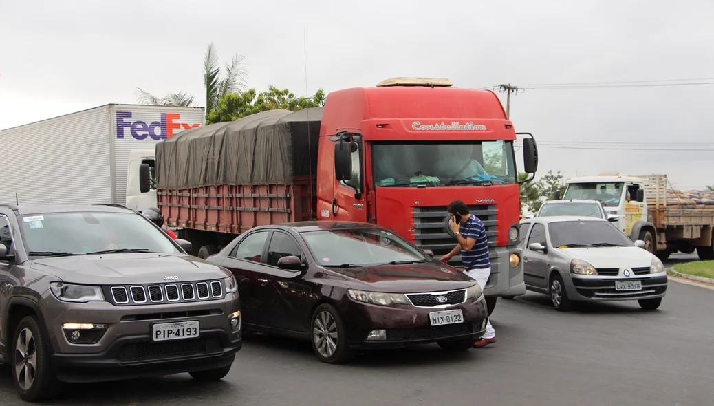 Segundo acidente na avenida João XXIII