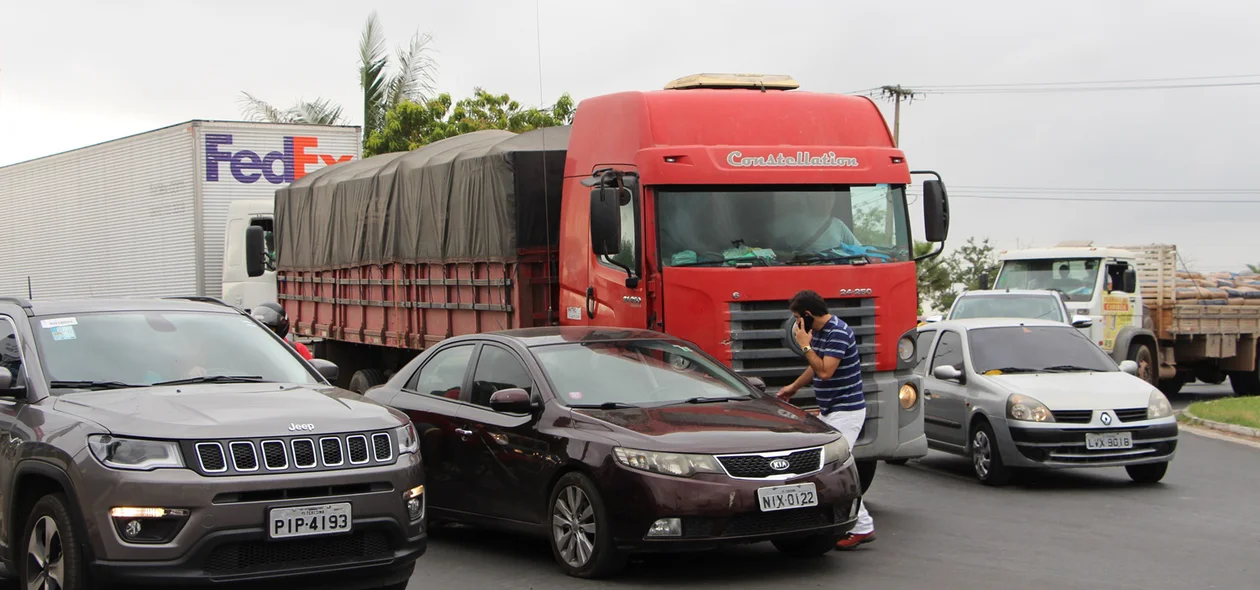 Segundo acidente na avenida João XXIII
