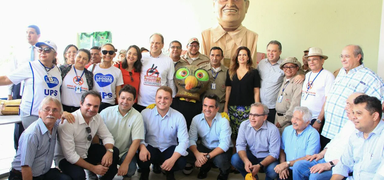 Ação contou com a presença de autoridades