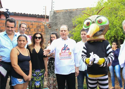 Ministro Ricardo Barros em visita