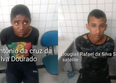 PM prende suspeitos de realizar assaltos no Vale Quem Tem