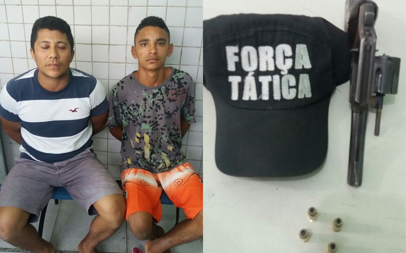 Suspeitos foram conduzidos para a Central de Flagrantes