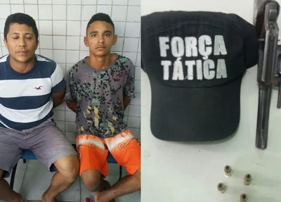 Suspeitos foram conduzidos para a Central de Flagrantes