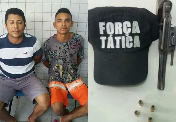 Suspeitos foram conduzidos para a Central de Flagrantes