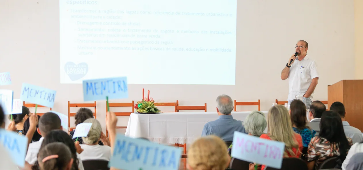 Cletto Baratta falando sobre a importância do projeto 